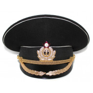 Soviet fleet /   naval high rank officer's visor hat m69