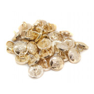 Soviet military army small golden button