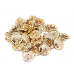 Militaire soviétique / armée russe petit bouton doré