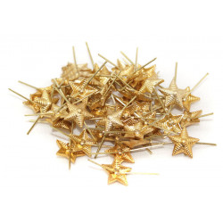 Sowjetische Militärarmee kleine Sterne auf Schulterbrettern