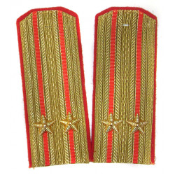 Soviet military /   army shoulder boards high-ranking officer of infantry troops Soviet military /   army shoulder boards high-ranking officer of infantry troops