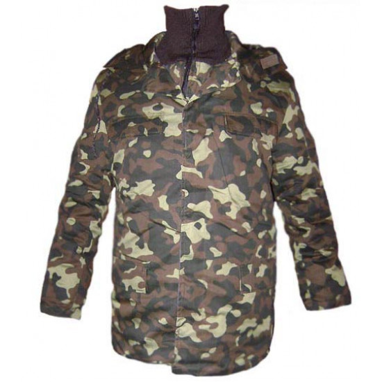 Chaqueta táctica de invierno Chaqueta cálida de camuflaje con cuello de piel Equipo de caza y pesca perfecto