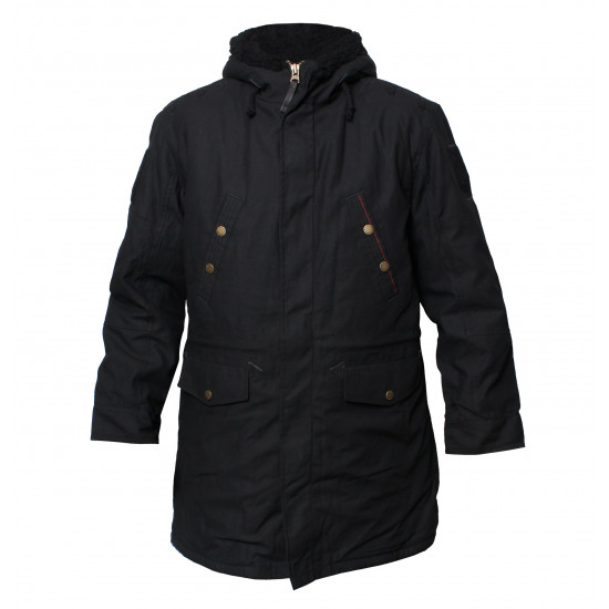 Veste tactique marine demi-saison moderne couleur noire