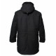 Tactical navy modern demi-season jacket black color