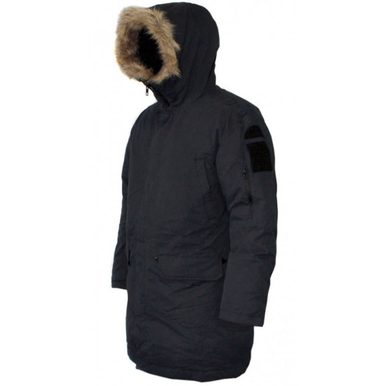 Russian military officer's winter warm jacket modern warm coat