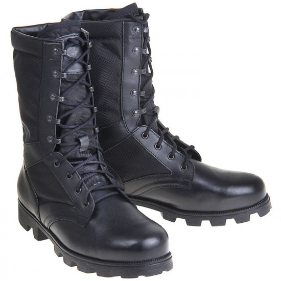 Bottes noires tactiques Airsoft Urban "kalahari" 1411 Bottes noires tactiques Airsoft Urban "kalahari" 1411