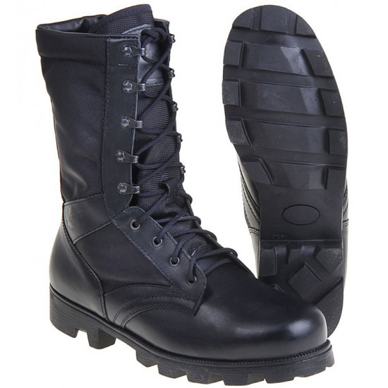 Bottes noires tactiques Airsoft Urban "kalahari" 1411