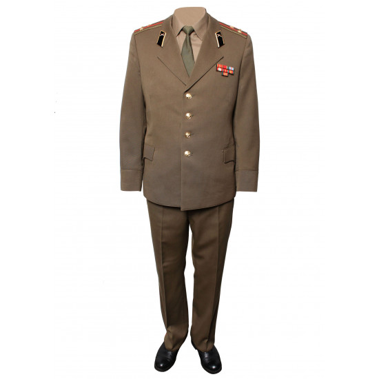 Vintage sowjetischen Armee russischen militärischen alltäglichen Uniform Offiziere Jacke Tunika