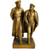 Busto soviético de bronce ruso de dzerzhinsky & lenin