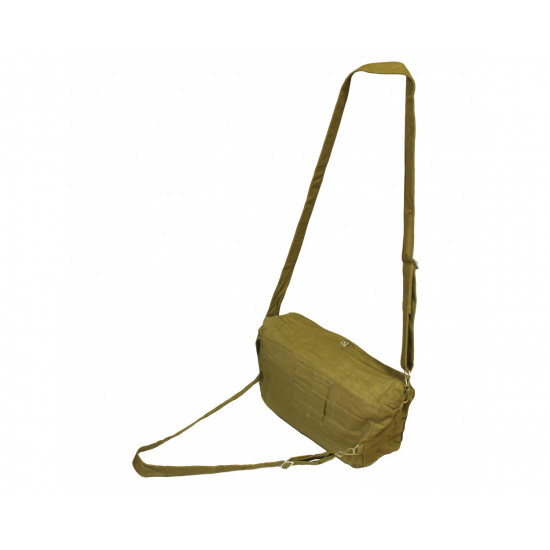 Soviet military shoulder bag in khaki color