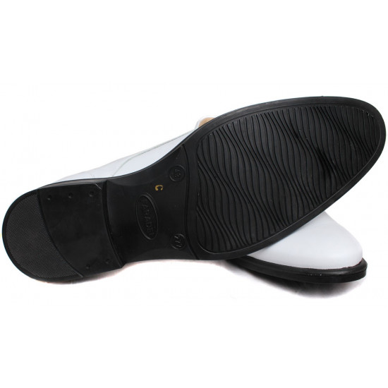Leather Moscow parade white shoes Leather Moscow parade white shoes