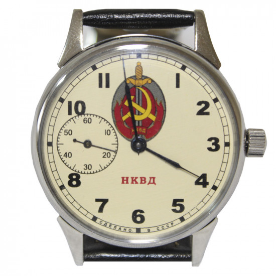 Reloj de pulsera soviético NKVD MOLNIYA Reloj de pulsera soviético NKVD MOLNIYA