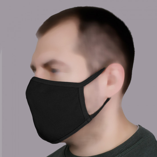 Protective Face Mask reusable Double layer Knitwear by Bars in 4 colors