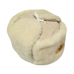 hat USHANKA with White Fur military Officers   hat USHANKA with White Fur military Officers