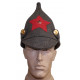 Soviet rkka infantry russian red army woolen winter hat budenovka with earflaps