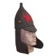 Red Army brown winter hat Russian military headwear Budenovka