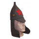 Russe d`infanterie rkka soviétique chapeau d`hiver de laine militaire rouge budenovka avec earflaps