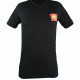 Camiseta negra Tactical Cadet Camiseta deportiva para uso diario