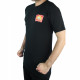 Camiseta negra Tactical Cadet Camiseta deportiva para uso diario