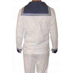 Soviet Naval Fleet Sailors jacket with collar in white color Soviet Naval Fleet Sailors jacket with collar in white color