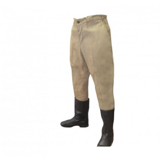 Pantalón caqui NKVD de guardia de fronteras soviético / ruso pantalones de montar M35