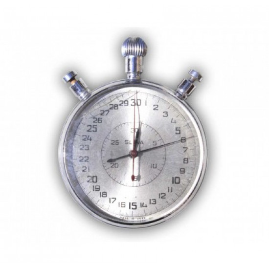 SLAVA Vintage old Soviet Russian mechanical split stopwatch SLAVA Vintage old Soviet Russian mechanical split stopwatch