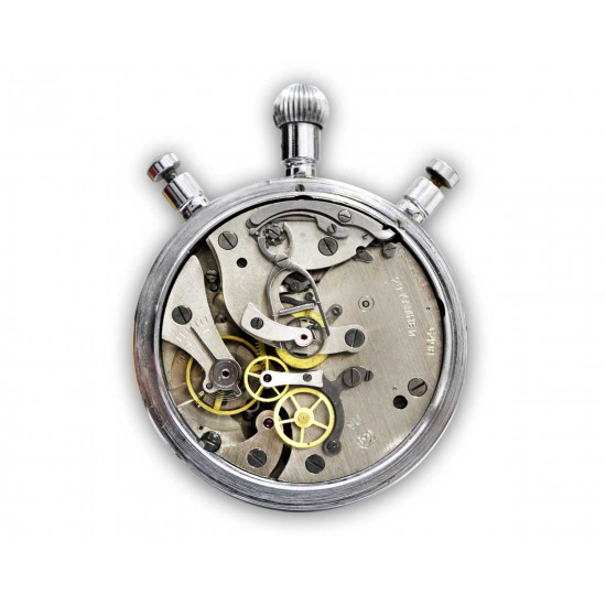 SLAVA Vintage old Soviet Russian mechanical split stopwatch SLAVA Vintage old Soviet Russian mechanical split stopwatch