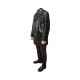 Leather black uniform of Russian Soviet officer Leather black uniform of Russian Soviet officer