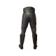 Leather black uniform of Russian Soviet officer Leather black uniform of Russian Soviet officer