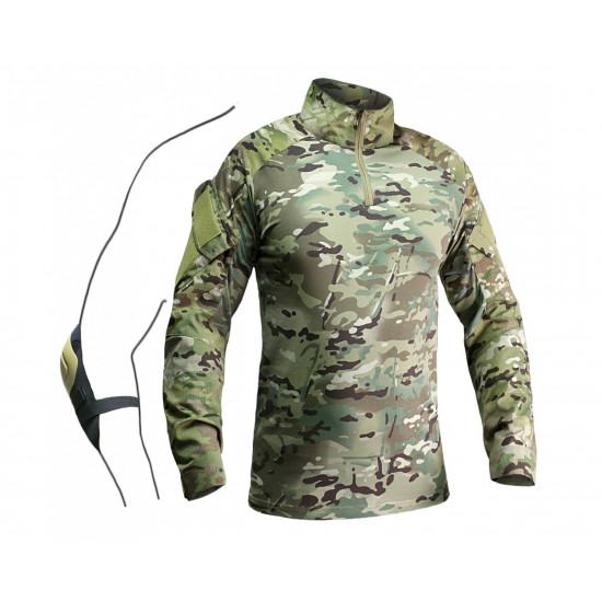 Russian tactical combat shirt GIURZ modern camofluage pattern