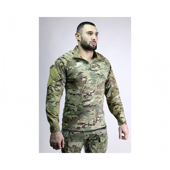 Russian tactical combat shirt GIURZ modern camofluage pattern Russian tactical combat shirt GIURZ modern camofluage pattern