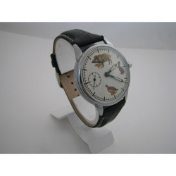 Montre-bracelet russe avec animaux Molniya HUNTERS Montre-bracelet russe avec animaux Molniya HUNTERS