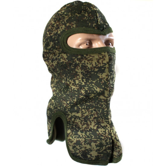 Gesichtsmaske mit digitaler Pixel-Balaclava-Kapuze