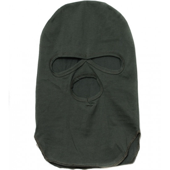 Masque facial à capuche Balaclava tactique dans les couleurs Olive / Khaki