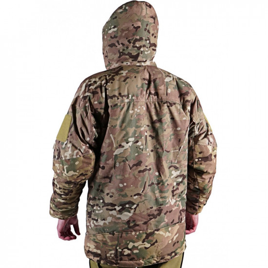 Cálida chaqueta de invierno Chaqueta táctica Multicam Cyclone Invierno / Otoño