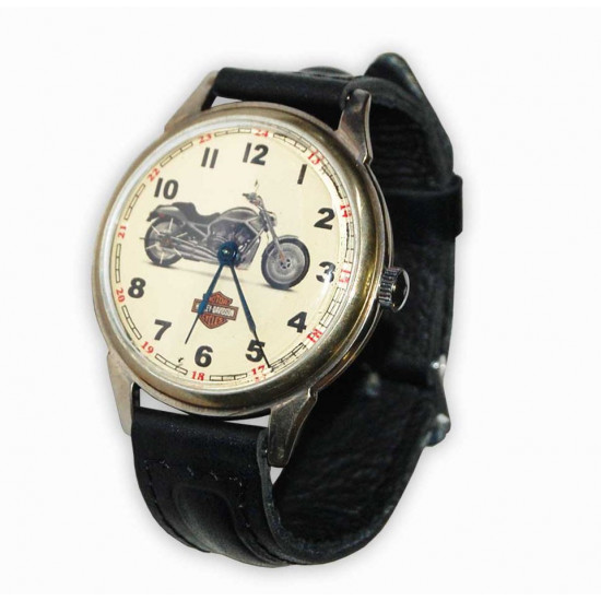 Russian wrist watch "Harley Davidson" Molniya