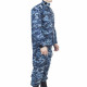 Taktische blaue digitale Uniform Airsoft-Jacke und -Hose Professionelles ACU-Set für Jagd- und Angeltarnung BDU-Anzug