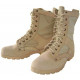 Airsoft Tactical Suede Leather Boots In Desert Color