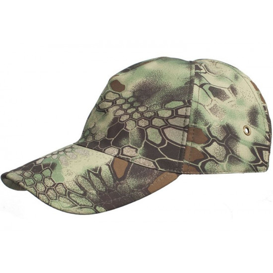 Camo cap Python Forest warmed hat