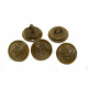 Soviet military / russian army small green buttons