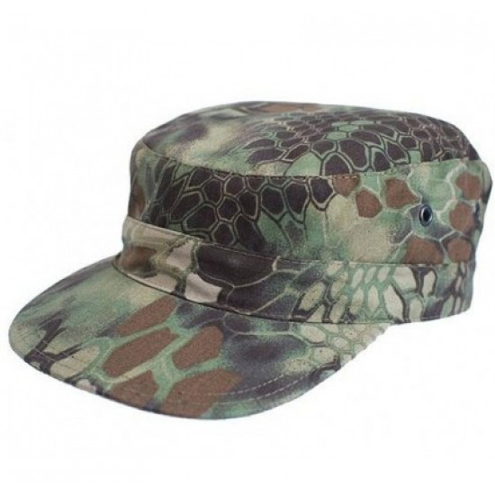 Camo tactical cap Python Forest Russian hat 