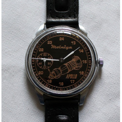 wristwatch Molniya APPOLO spacecaft   wristwatch Molniya APPOLO spacecaft