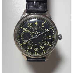 Black   wristwatch MOLNIYA Pilot Black   wristwatch MOLNIYA Pilot