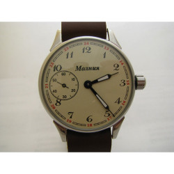Montre mécanique russe blanche Molniya TRANSPARENT Montre mécanique russe blanche Molniya TRANSPARENT