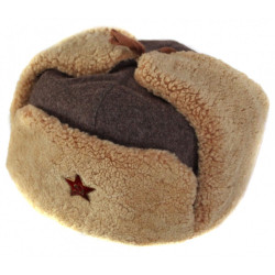 ear flaps winter hat RKKA    ear flaps winter hat RKKA