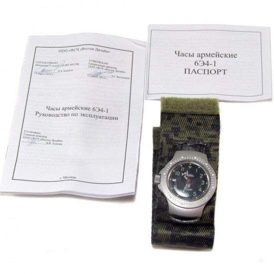 Ratnik 6E4-1 tactical watch Antimagnetic self-winding wristwatch for hunting
