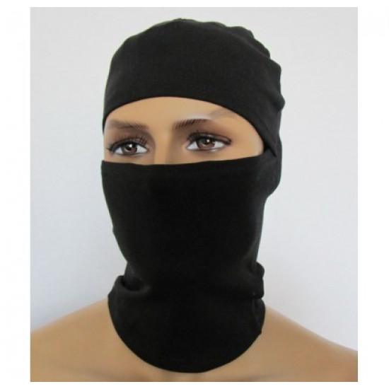 Tactical BLACK BALACLAVA Airsoftフェイスマスク