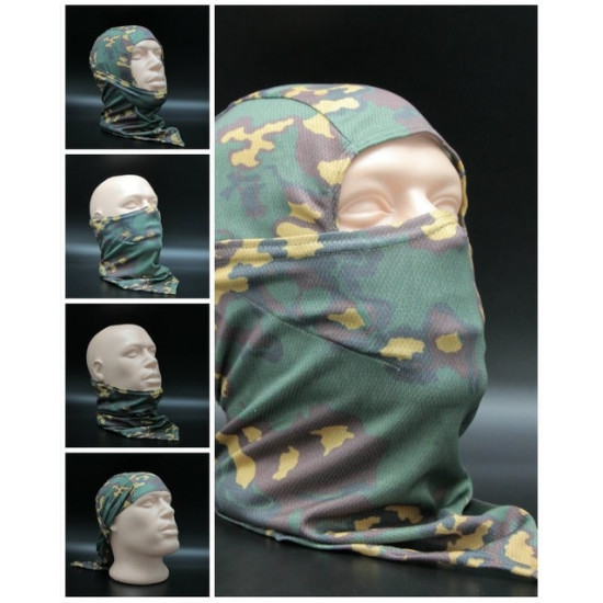 Masque facial camouflage Grenouille Partizan Balaclava