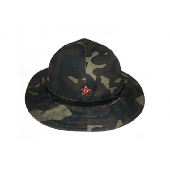 Tactical panama camo boonie hat