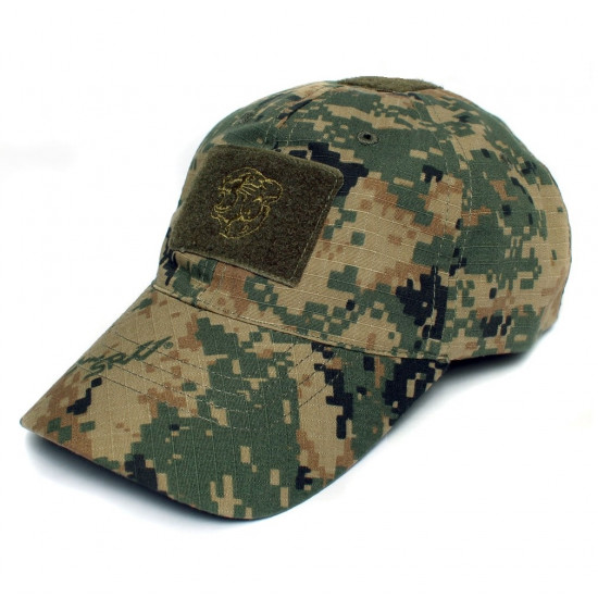 Sombrero de camuflaje MARPAT rip-stop gorra de béisbol